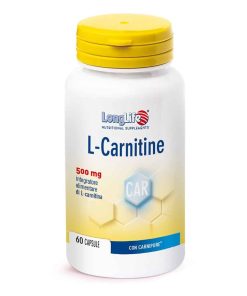 L-Carnitine 500mg Metabolismo dei gassi 60 Capsule