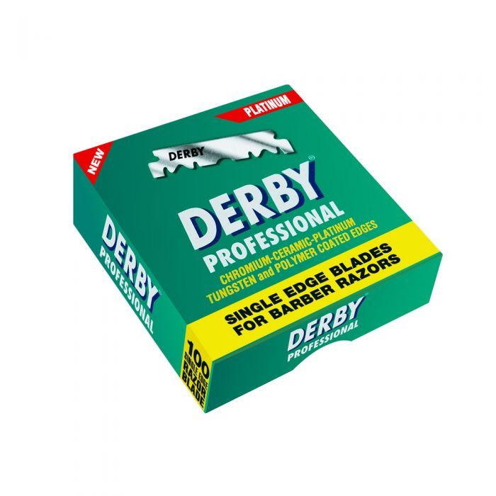 100 mezze lamette da barba Derby Professional