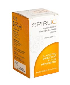 Spiruc 150 Compresse a Base di Spirulina e Vitamina C