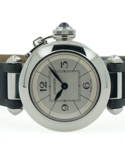 Cartier Miss Pasha W3140025 2973 Satin 27mm Silver Dial Quartz 05/2017 11929U