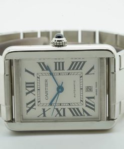 Cartier Tank Solo XL Automatic Silver Dial W5200028 3515 31x41mm 09/2012 11672U